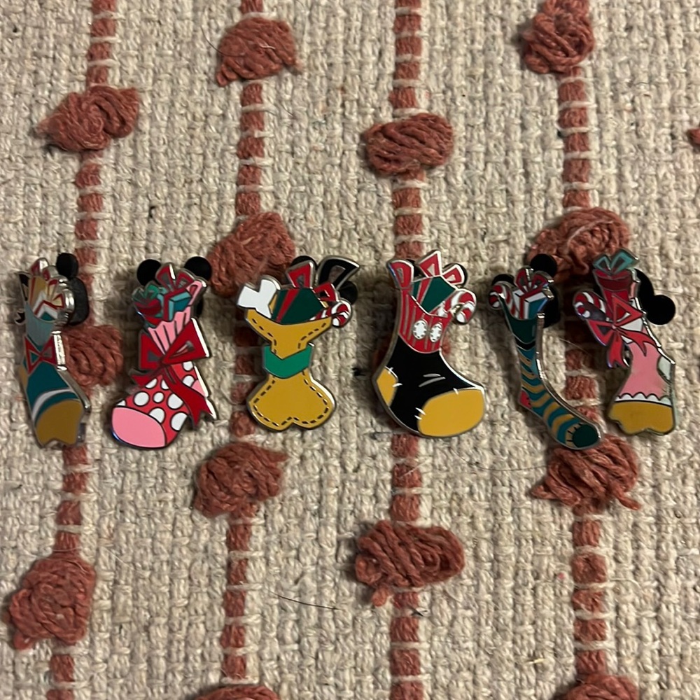 authentic 2020 disney stocking pins